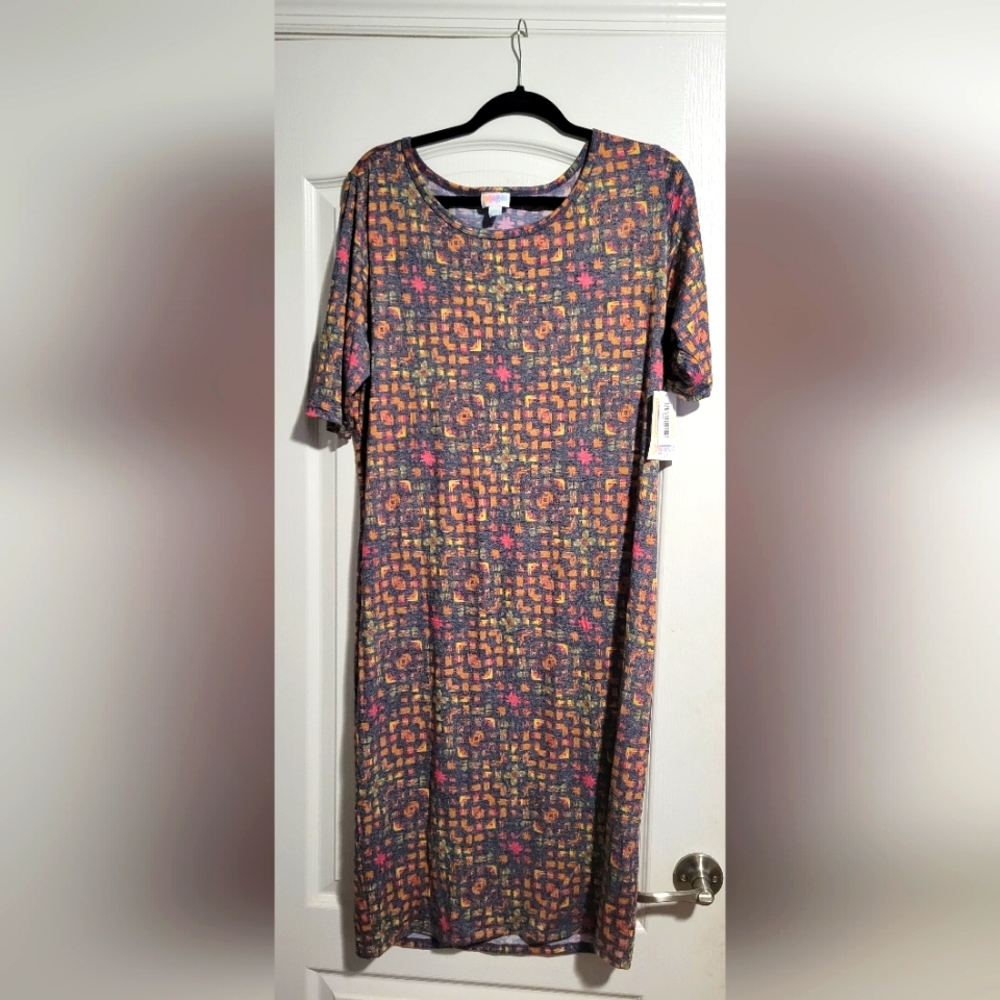 LuLaRoe Julia dress. NWT. Size 2XL.